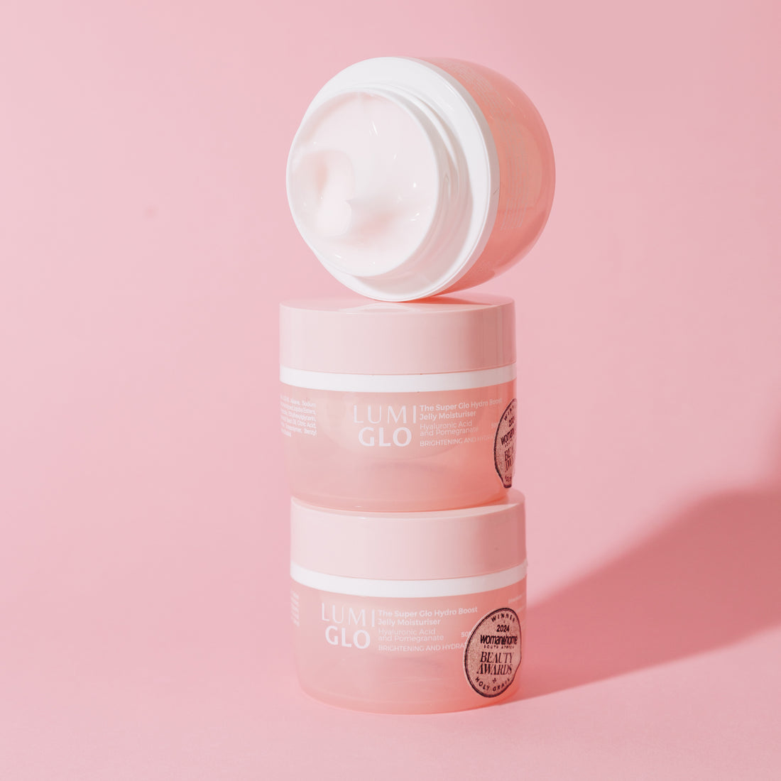 The Super Glo Hydro Boost Jelly Moisturiser
