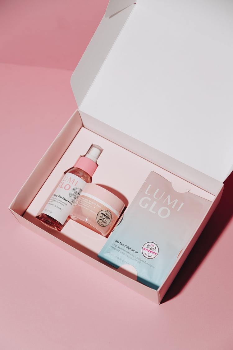 Glo Apple Raspberry Box Glo Boxes – LUMI GLO SKIN